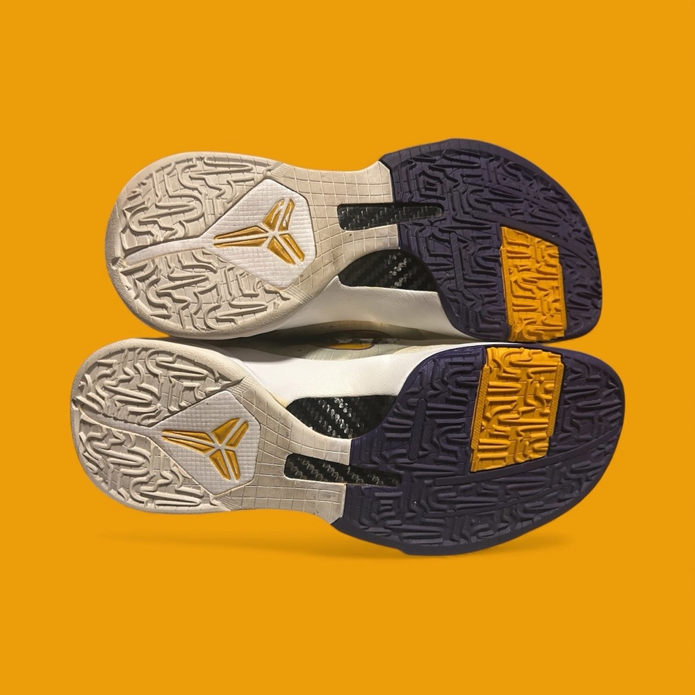 Nike Zoom Kobe 5 V Del Sol Lakers Home (GS) 2009 - Picture 8 of 9